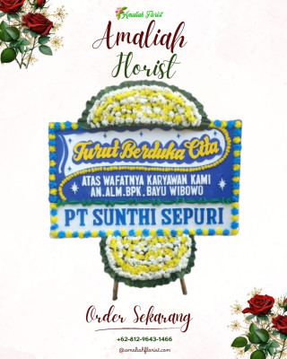 Papan Bunga Duka di Pseksu