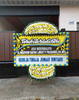 Papan Bunga Duka di Pseksu