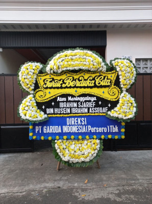 Papan Bunga Duka di Pseksu